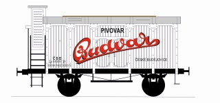 BuBi Model TT40063 - TT - Bierwagen Budvar